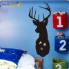 Reindeer Chalkboard Wall Stickers Blackboard Decals